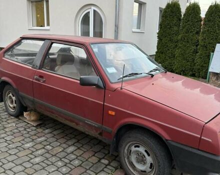Красный ВАЗ 2108, объемом двигателя 1.3 л и пробегом 166 тыс. км за 500 $, фото 2 на Automoto.ua
