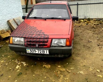 Красный ВАЗ 2108, объемом двигателя 1.3 л и пробегом 0 тыс. км за 650 $, фото 1 на Automoto.ua
