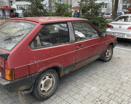 Красный ВАЗ 2108, объемом двигателя 1.3 л и пробегом 167 тыс. км за 350 $, фото 5 на Automoto.ua