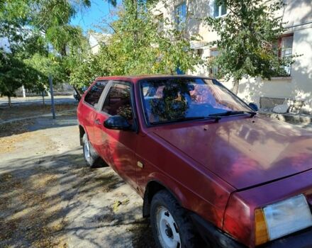 Красный ВАЗ 2108, объемом двигателя 1.1 л и пробегом 200 тыс. км за 800 $, фото 1 на Automoto.ua