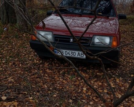Красный ВАЗ 2108, объемом двигателя 1.3 л и пробегом 80 тыс. км за 1300 $, фото 4 на Automoto.ua
