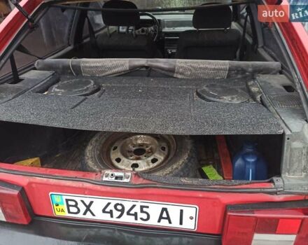 Красный ВАЗ 2108, объемом двигателя 1.3 л и пробегом 94 тыс. км за 599 $, фото 9 на Automoto.ua