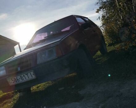 Красный ВАЗ 2108, объемом двигателя 1.3 л и пробегом 1000 тыс. км за 450 $, фото 1 на Automoto.ua