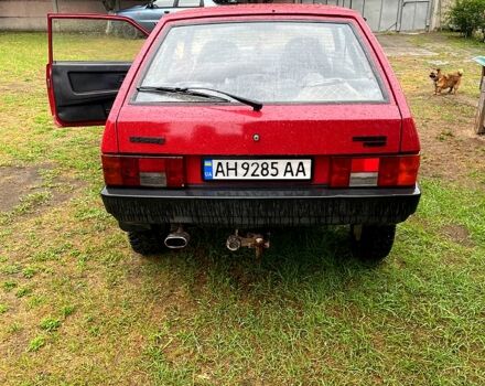 Червоний ВАЗ 2108, об'ємом двигуна 1.3 л та пробігом 311 тис. км за 1200 $, фото 3 на Automoto.ua
