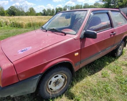 Красный ВАЗ 2108, объемом двигателя 1.3 л и пробегом 6 тыс. км за 1000 $, фото 3 на Automoto.ua