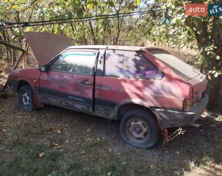 Червоний ВАЗ 2108, об'ємом двигуна 1.5 л та пробігом 100 тис. км за 490 $, фото 1 на Automoto.ua