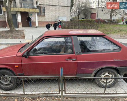 Красный ВАЗ 2108, объемом двигателя 1.3 л и пробегом 167 тыс. км за 350 $, фото 2 на Automoto.ua