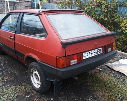 Красный ВАЗ 2108, объемом двигателя 1.3 л и пробегом 200 тыс. км за 1038 $, фото 3 на Automoto.ua