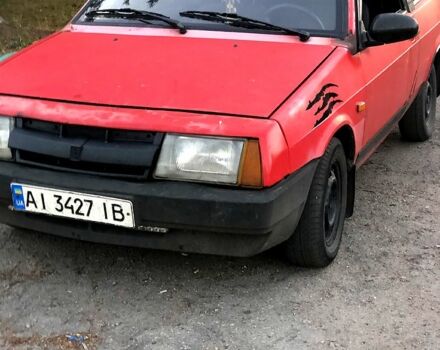 Красный ВАЗ 2108, объемом двигателя 1.3 л и пробегом 70 тыс. км за 600 $, фото 2 на Automoto.ua