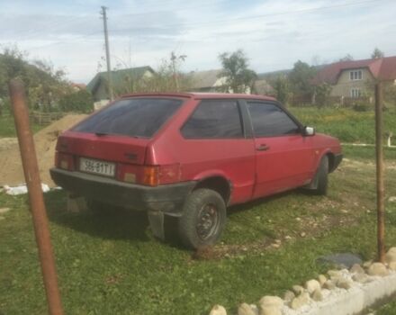 Красный ВАЗ 2108, объемом двигателя 1.3 л и пробегом 1000 тыс. км за 450 $, фото 6 на Automoto.ua