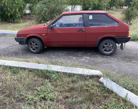 Красный ВАЗ 2108, объемом двигателя 1.29 л и пробегом 215 тыс. км за 1095 $, фото 7 на Automoto.ua