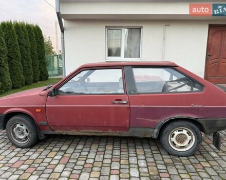 Красный ВАЗ 2108, объемом двигателя 1.3 л и пробегом 166 тыс. км за 500 $, фото 3 на Automoto.ua