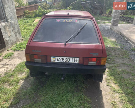 Красный ВАЗ 2108, объемом двигателя 1.3 л и пробегом 24 тыс. км за 700 $, фото 1 на Automoto.ua
