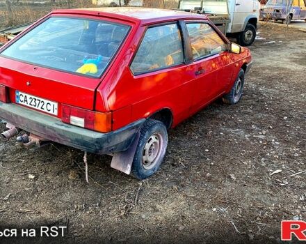Красный ВАЗ 2108, объемом двигателя 1.3 л и пробегом 250 тыс. км за 650 $, фото 2 на Automoto.ua