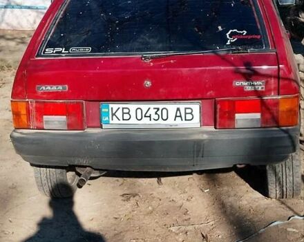 Красный ВАЗ 2108, объемом двигателя 1.5 л и пробегом 90 тыс. км за 1800 $, фото 5 на Automoto.ua