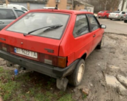 Красный ВАЗ 2108, объемом двигателя 1.1 л и пробегом 2 тыс. км за 1064 $, фото 3 на Automoto.ua