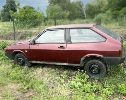 Красный ВАЗ 2108, объемом двигателя 1.1 л и пробегом 100 тыс. км за 370 $, фото 4 на Automoto.ua