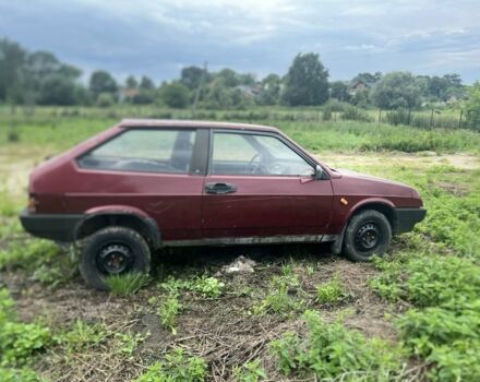 Красный ВАЗ 2108, объемом двигателя 1.1 л и пробегом 100 тыс. км за 370 $, фото 3 на Automoto.ua