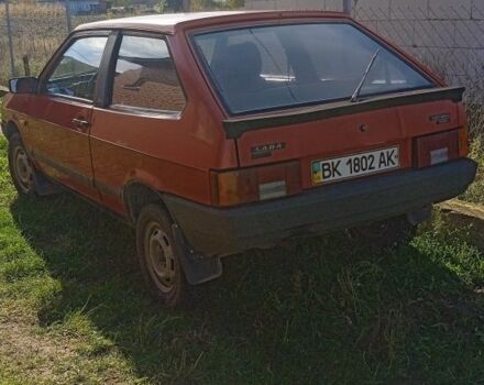 Красный ВАЗ 2108, объемом двигателя 1.3 л и пробегом 176 тыс. км за 1000 $, фото 3 на Automoto.ua