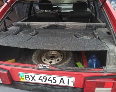 Красный ВАЗ 2108, объемом двигателя 1.3 л и пробегом 94 тыс. км за 600 $, фото 7 на Automoto.ua