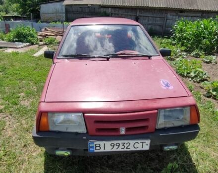 Красный ВАЗ 2108, объемом двигателя 1.3 л и пробегом 6 тыс. км за 1000 $, фото 1 на Automoto.ua