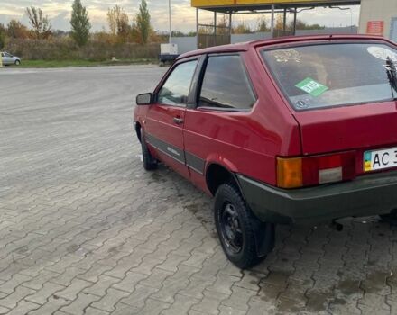 ВАЗ 2108 1991 в Луцке на Automoto.ua Красный ВАЗ 2108, объемом двигателя 1.3 л и пробегом 150 тыс. км за 650 $, фото 3 на Automoto.ua