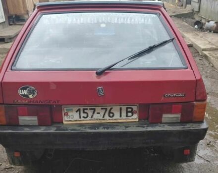 Красный ВАЗ 2108, объемом двигателя 1 л и пробегом 1 тыс. км за 500 $, фото 5 на Automoto.ua