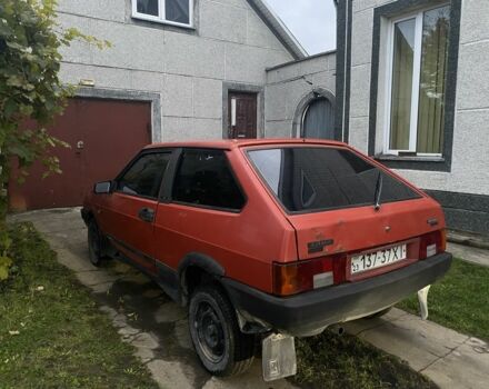Красный ВАЗ 2108, объемом двигателя 1.3 л и пробегом 100 тыс. км за 650 $, фото 3 на Automoto.ua