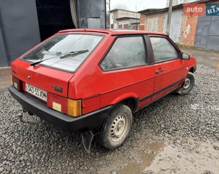 Красный ВАЗ 2108, объемом двигателя 1.3 л и пробегом 126 тыс. км за 799 $, фото 4 на Automoto.ua