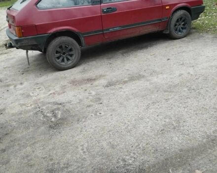 Красный ВАЗ 2108, объемом двигателя 1.3 л и пробегом 1 тыс. км за 593 $, фото 4 на Automoto.ua