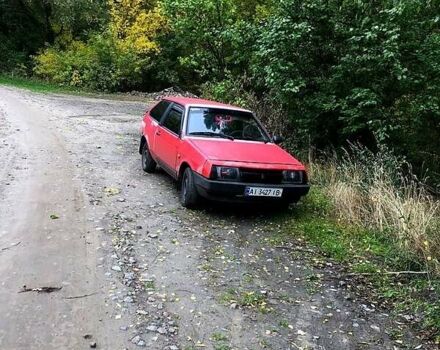 Красный ВАЗ 2108, объемом двигателя 1.3 л и пробегом 70 тыс. км за 600 $, фото 3 на Automoto.ua