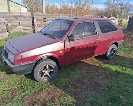 Красный ВАЗ 2108, объемом двигателя 1.5 л и пробегом 3 тыс. км за 590 $, фото 2 на Automoto.ua