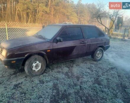 Красный ВАЗ 2108, объемом двигателя 1.5 л и пробегом 330 тыс. км за 500 $, фото 2 на Automoto.ua