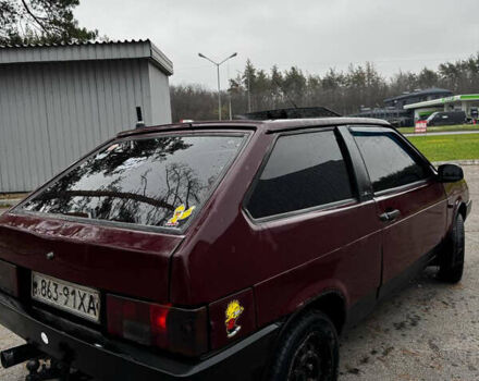 Красный ВАЗ 2108, объемом двигателя 1.5 л и пробегом 93 тыс. км за 650 $, фото 5 на Automoto.ua