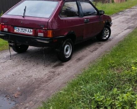 Красный ВАЗ 2108, объемом двигателя 1 л и пробегом 1 тыс. км за 604 $, фото 6 на Automoto.ua