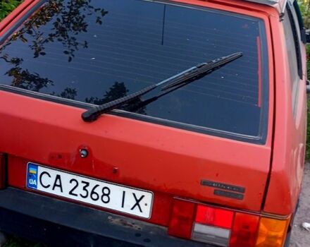 Красный ВАЗ 2108, объемом двигателя 1.5 л и пробегом 195 тыс. км за 1000 $, фото 2 на Automoto.ua