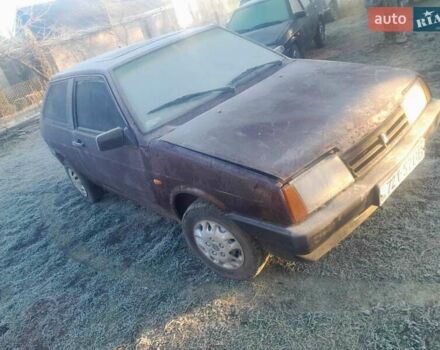 Красный ВАЗ 2108, объемом двигателя 1.5 л и пробегом 330 тыс. км за 500 $, фото 1 на Automoto.ua