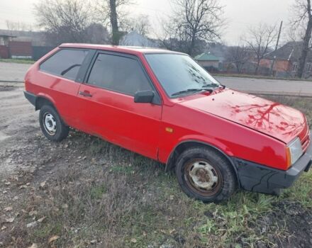 Красный ВАЗ 2108, объемом двигателя 1.3 л и пробегом 35 тыс. км за 1000 $, фото 1 на Automoto.ua