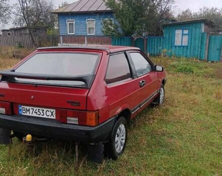 Красный ВАЗ 2108, объемом двигателя 1.29 л и пробегом 140 тыс. км за 1550 $, фото 2 на Automoto.ua