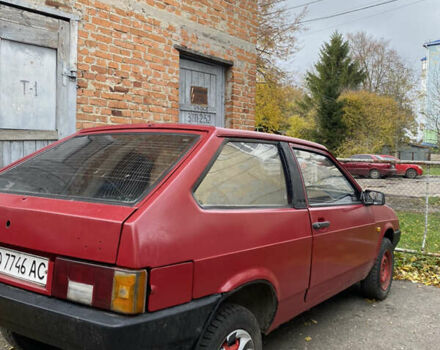 Красный ВАЗ 2108, объемом двигателя 1.3 л и пробегом 170 тыс. км за 650 $, фото 11 на Automoto.ua