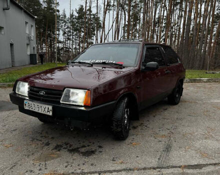 Красный ВАЗ 2108, объемом двигателя 1.5 л и пробегом 93 тыс. км за 650 $, фото 2 на Automoto.ua