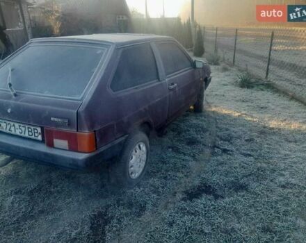 Красный ВАЗ 2108, объемом двигателя 1.5 л и пробегом 330 тыс. км за 500 $, фото 4 на Automoto.ua