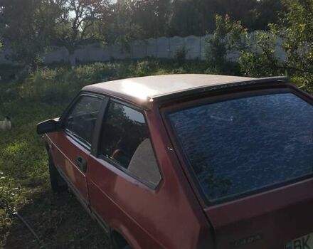 Красный ВАЗ 2108, объемом двигателя 1.1 л и пробегом 600 тыс. км за 400 $, фото 1 на Automoto.ua