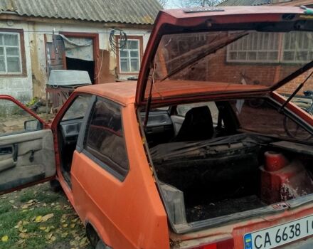 Красный ВАЗ 2108, объемом двигателя 1.3 л и пробегом 50 тыс. км за 358 $, фото 1 на Automoto.ua