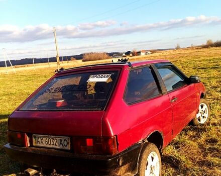 Красный ВАЗ 2108, объемом двигателя 1.3 л и пробегом 0 тыс. км за 900 $, фото 1 на Automoto.ua