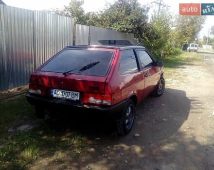 Красный ВАЗ 2108, объемом двигателя 1.29 л и пробегом 100 тыс. км за 1700 $, фото 8 на Automoto.ua