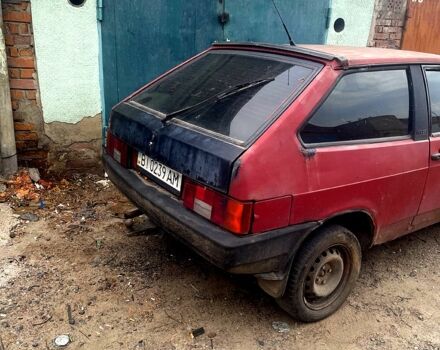 Красный ВАЗ 2108, объемом двигателя 1.3 л и пробегом 250 тыс. км за 600 $, фото 3 на Automoto.ua