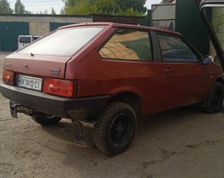 Красный ВАЗ 2108, объемом двигателя 1.5 л и пробегом 100 тыс. км за 800 $, фото 1 на Automoto.ua