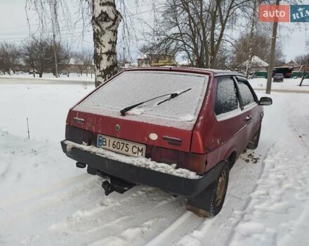 Червоний ВАЗ 2108, об'ємом двигуна 1.3 л та пробігом 295 тис. км за 1000 $, фото 2 на Automoto.ua