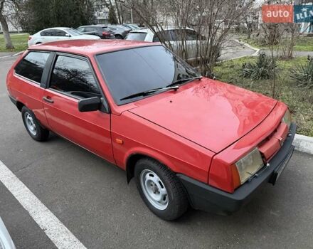 Красный ВАЗ 2108, объемом двигателя 1.29 л и пробегом 60 тыс. км за 2000 $, фото 5 на Automoto.ua